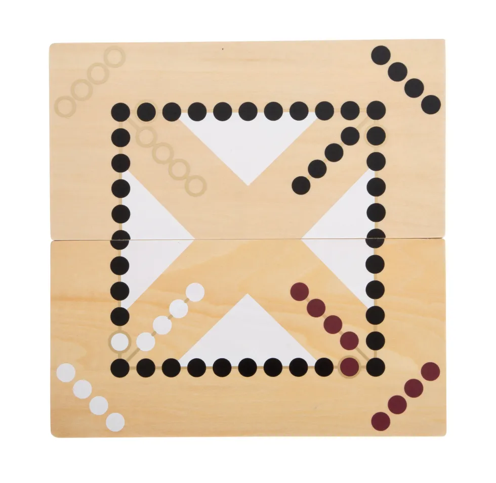 Ludo und Leiterspiel „Gold Edition“