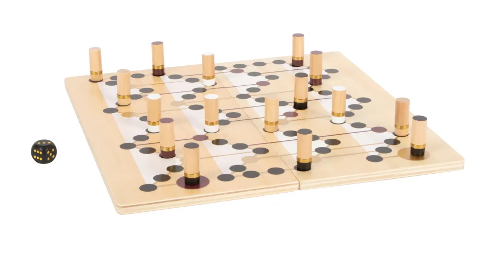 Ludo und Leiterspiel „Gold Edition“
