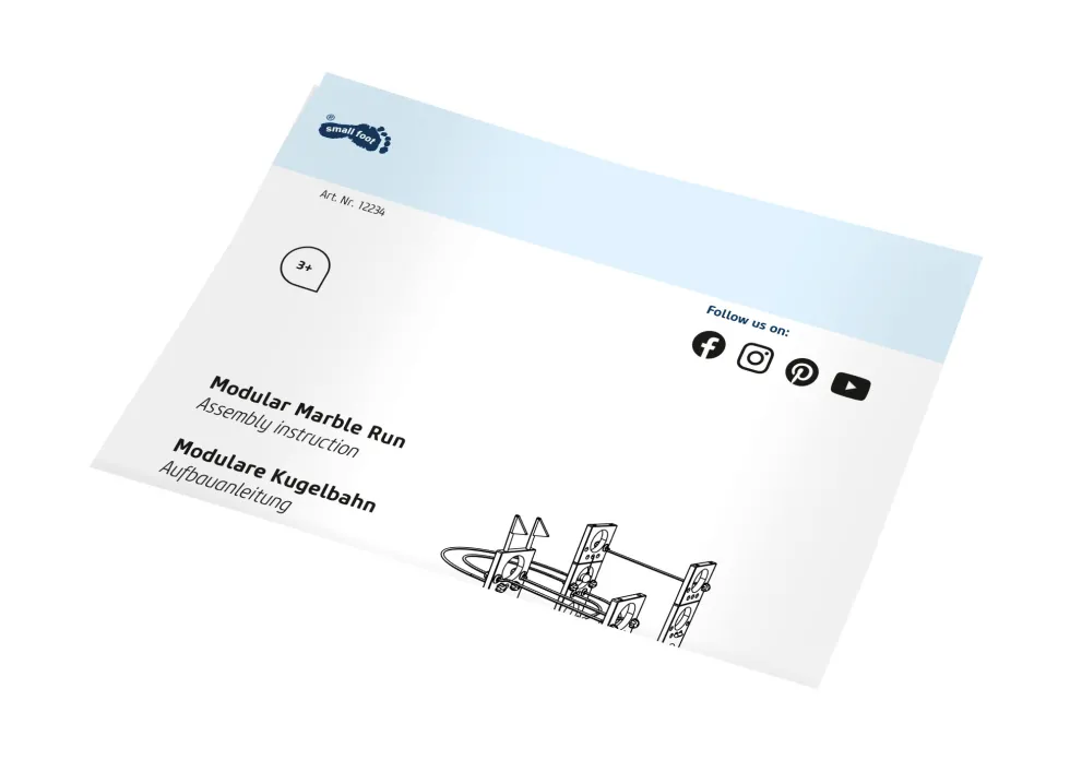 Modulare Kugelbahn
