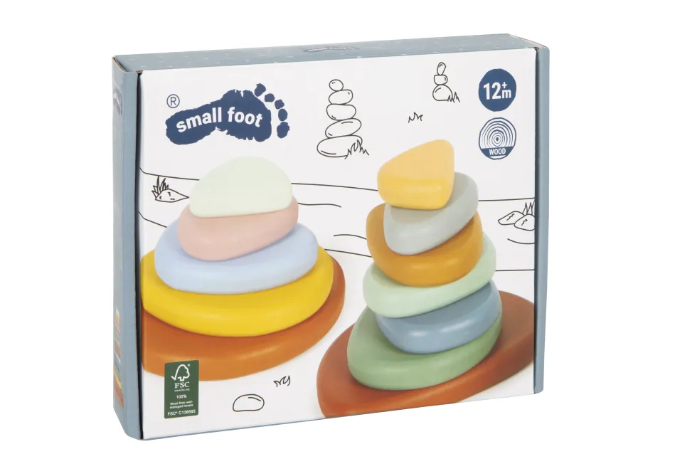 Montessori Balancierspiel Flusssteine