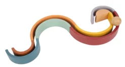 Montessori Holzbausteine Regenbogen