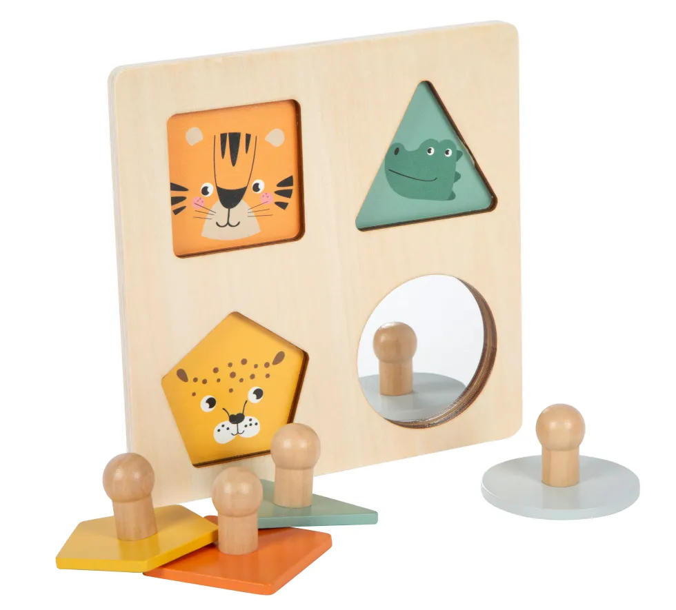 Montessori Setzpuzzle Formen und Motive