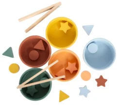 Montessori Sortierspiel mit Zange