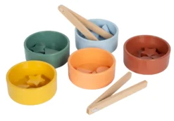 Montessori Sortierspiel mit Zange