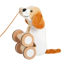 Nachziehtier Hund mit Knisterohren