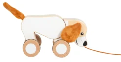 Nachziehtier Hund mit Knisterohren