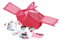 Picknickkorb Bunte Blumen