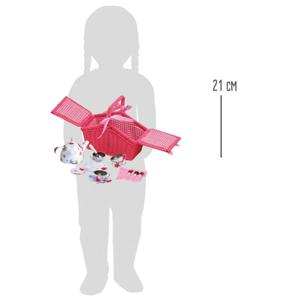 Picknickkorb Bunte Blumen