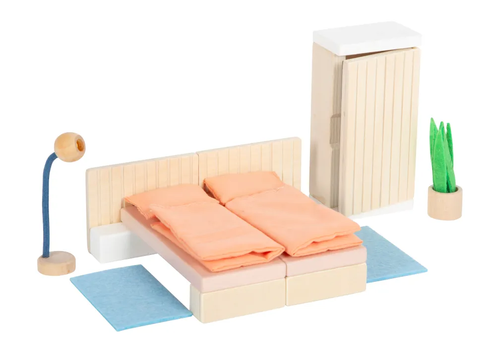 Puppenhausmöbel Schlafzimmer