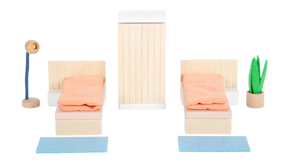 Puppenhausmöbel Schlafzimmer
