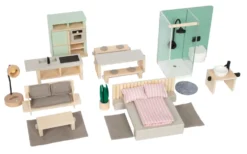Puppenhausmöbel Set
