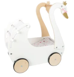 Puppenwagen Schwan