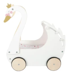 Puppenwagen Schwan