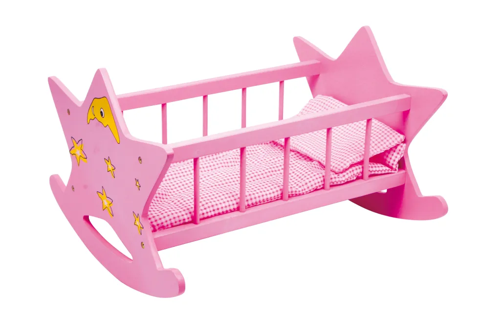 Puppenwiege Stern