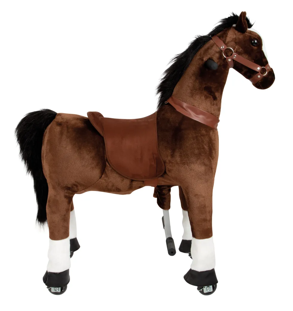 Reitpferd auf Rollen