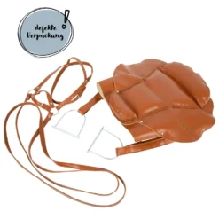 Sattel und Zaumzeug-Set Holzpferd | defekte Verpackung
