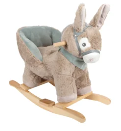 Schaukeltier Esel mit Sitz