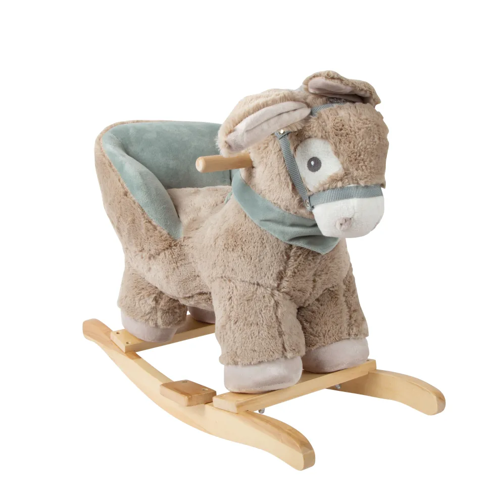 Schaukeltier Esel mit Sitz