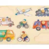 Setzpuzzle Fahrzeuge der Stadt