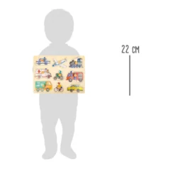 Setzpuzzle Fahrzeuge der Stadt
