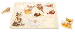 Setzpuzzle Waldtiere