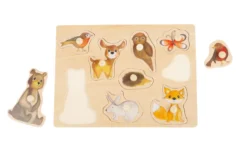 Setzpuzzle Waldtiere