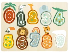 Setzpuzzle Zahlen „Safari“