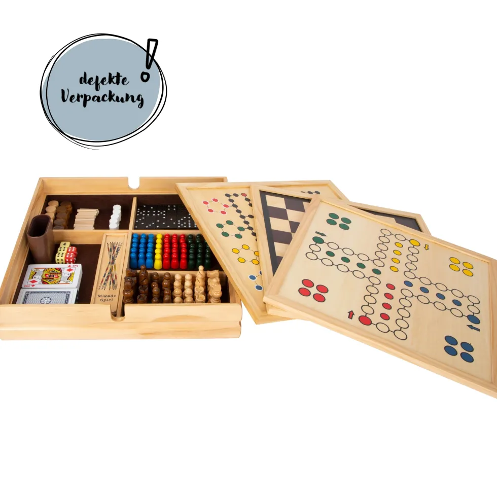 Spielesammlung 20 Klassiker | defekte Verpackung