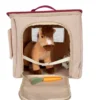 Spielset Pferd mit Stall und Zubehör in der Tasche | defekte Verpackung