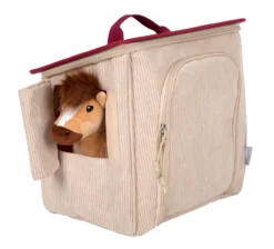 Spielset Pferd mit Stall und Zubehör in der Tasche | defekte Verpackung