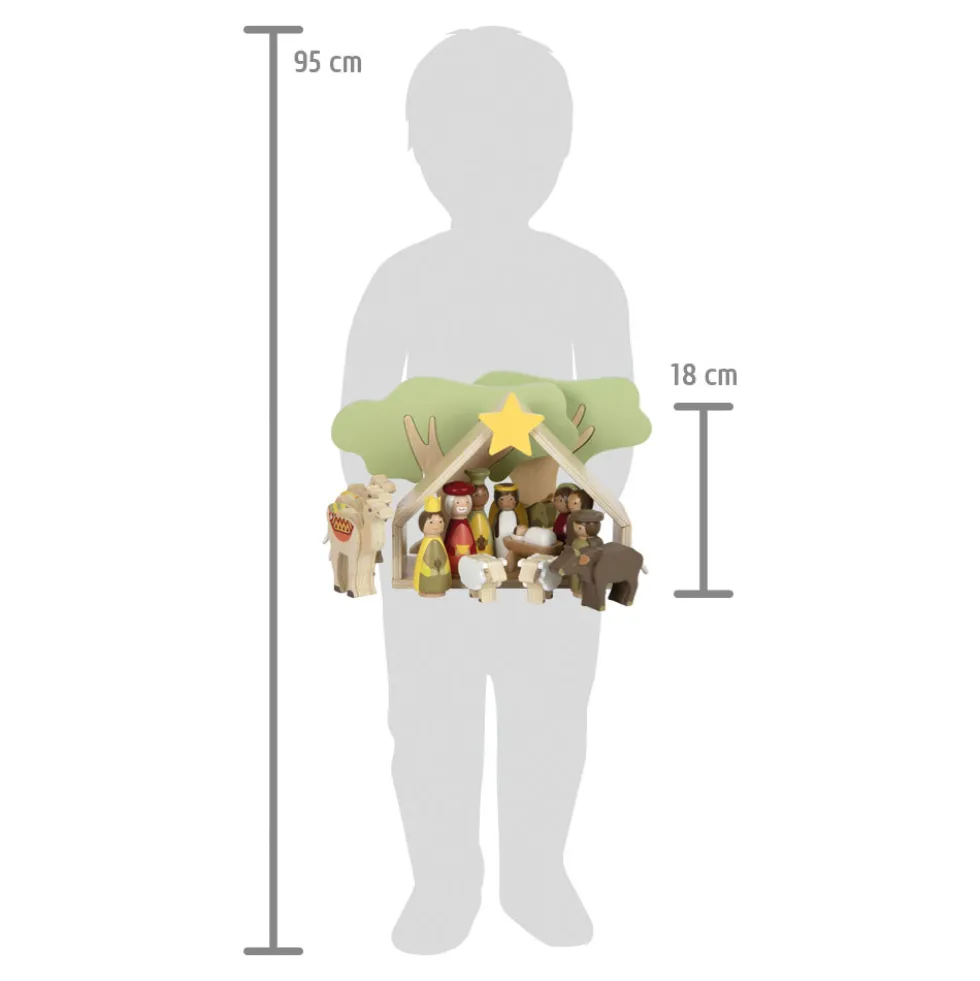 Spielset Weihnachtskrippe