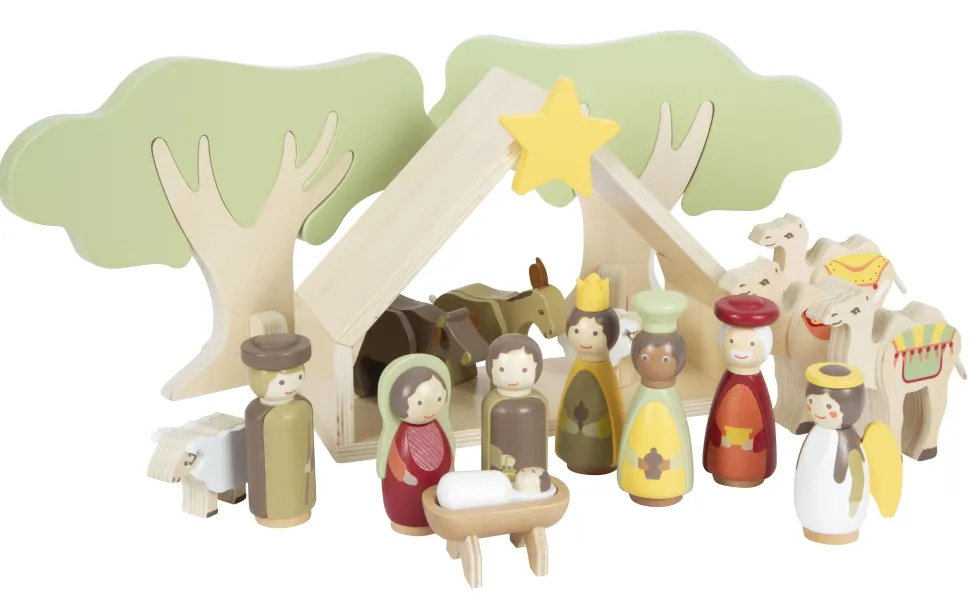 Spielset Weihnachtskrippe