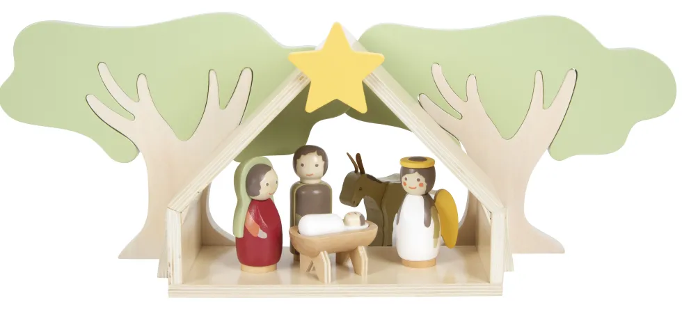 Spielset Weihnachtskrippe