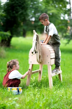 Spielzeug Pferdepflege-Set mit Tasche