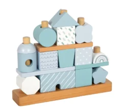 Stapelhaus blau