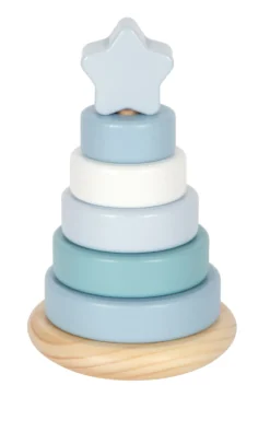 Stapelturm blau