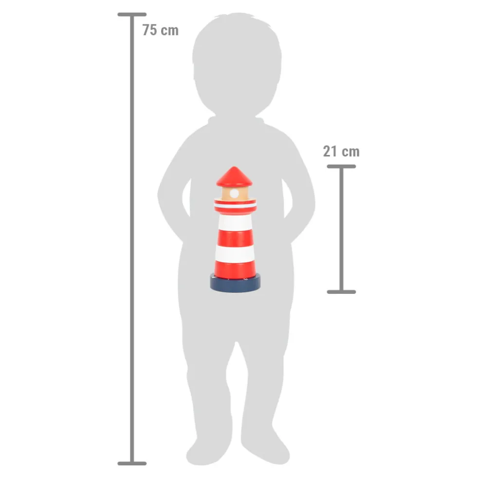 Stapelturm Leuchtturm Großer Ozean