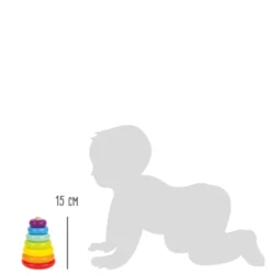 Stapelturm Regenbogen