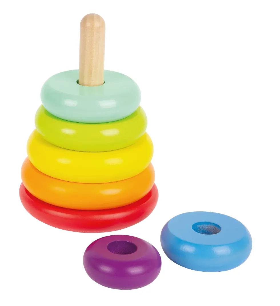 Stapelturm Regenbogen