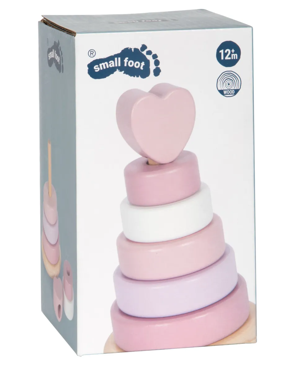 Stapelturm rosa