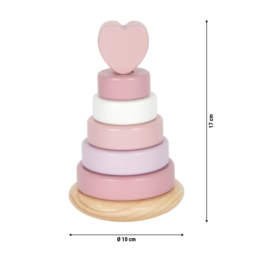 Stapelturm rosa