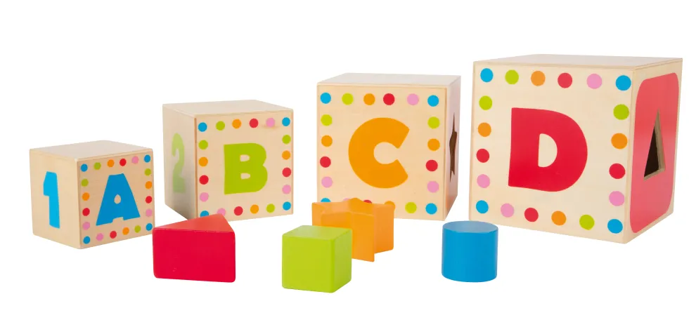Stapelwürfel ABC