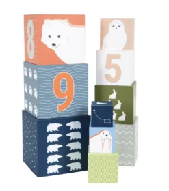 Stapelwürfel „Arctic“