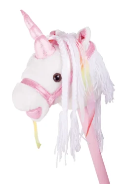 Steckenpferd „Weißes Einhorn“