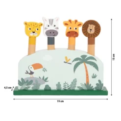Steckspiel hüpfende Tiere „Safari“