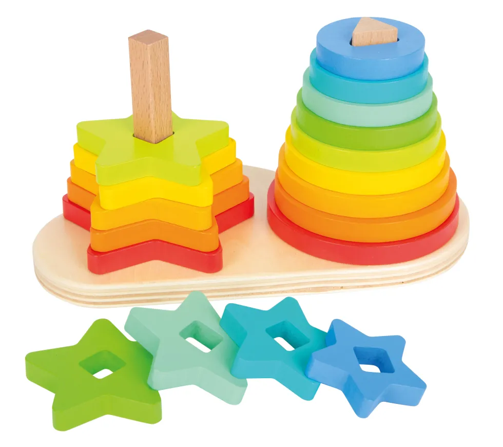 Steckspiel Regenbogen