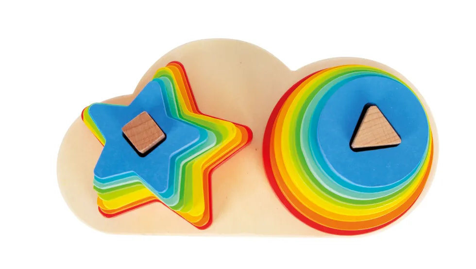 Steckspiel Regenbogen