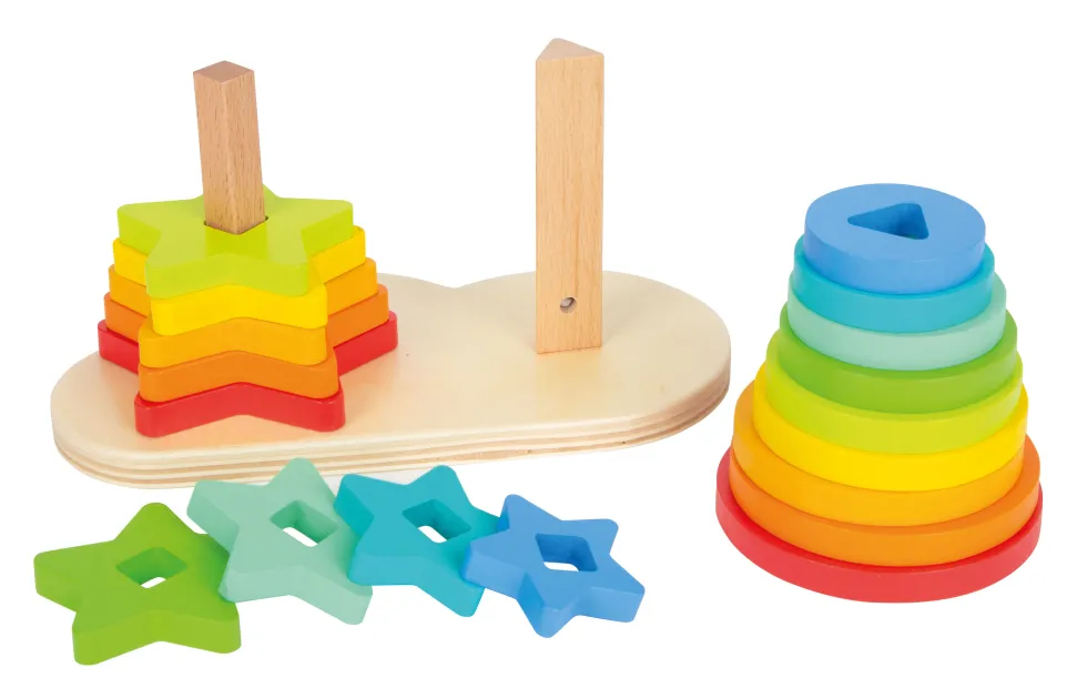 Steckspiel Regenbogen