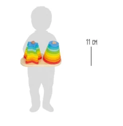 Steckspiel Regenbogen