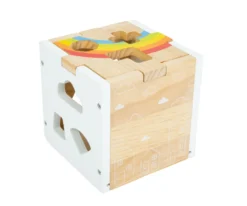 Steckwürfel Regenbogen